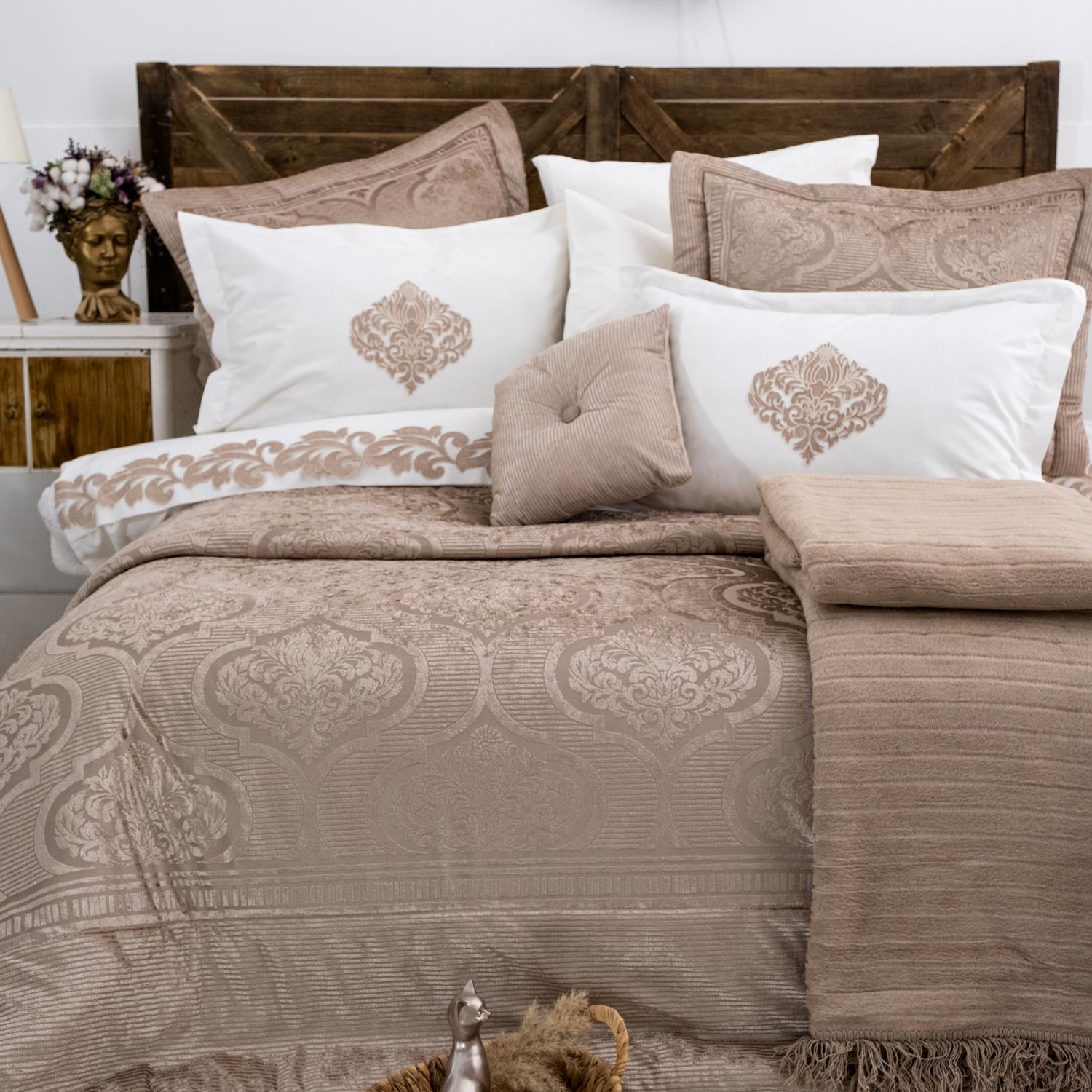 Schafer Home Anna Çeyiz Set 11 Parça-cappuccino