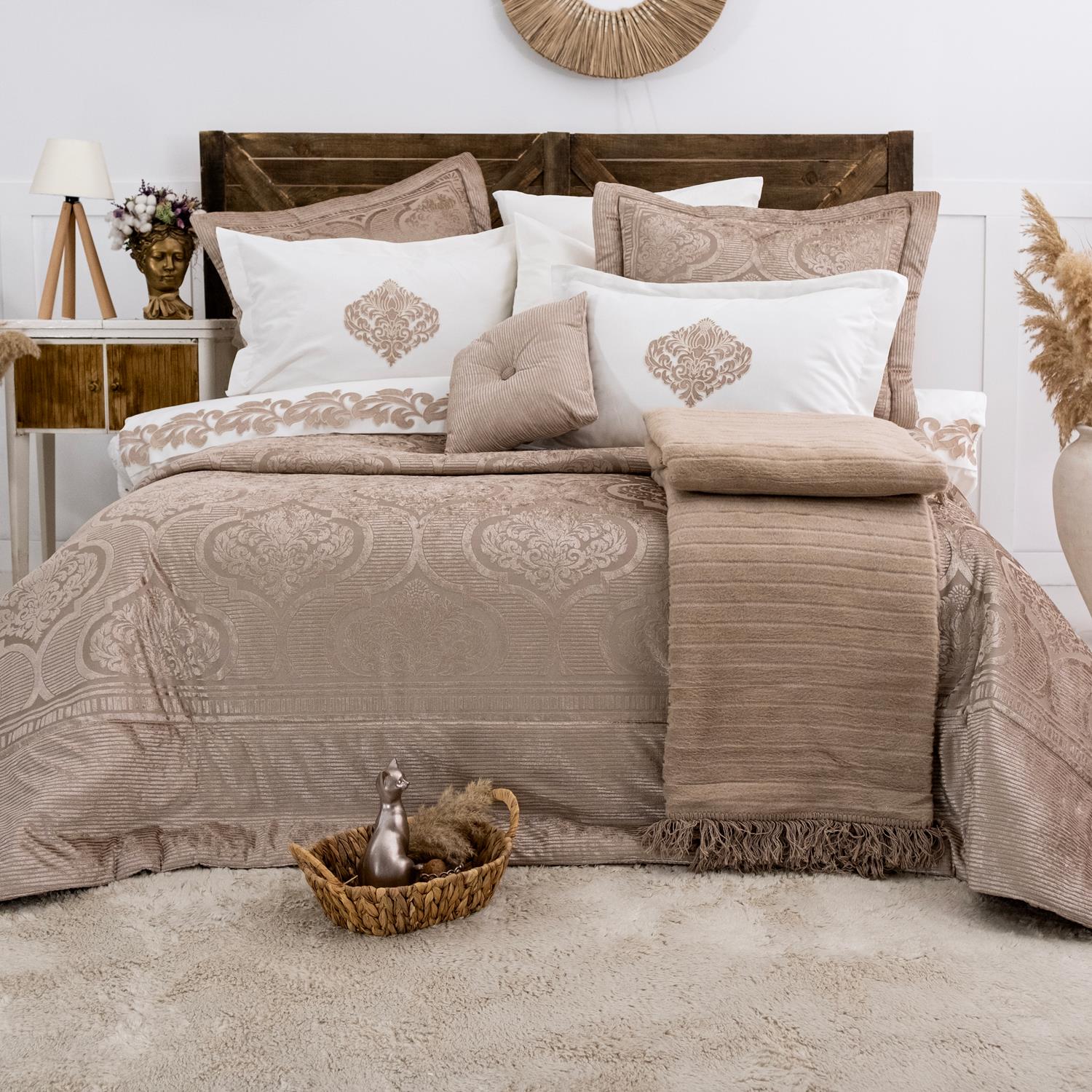 Schafer Home Anna Çeyiz Set 11 Parça-cappuccino Görseli