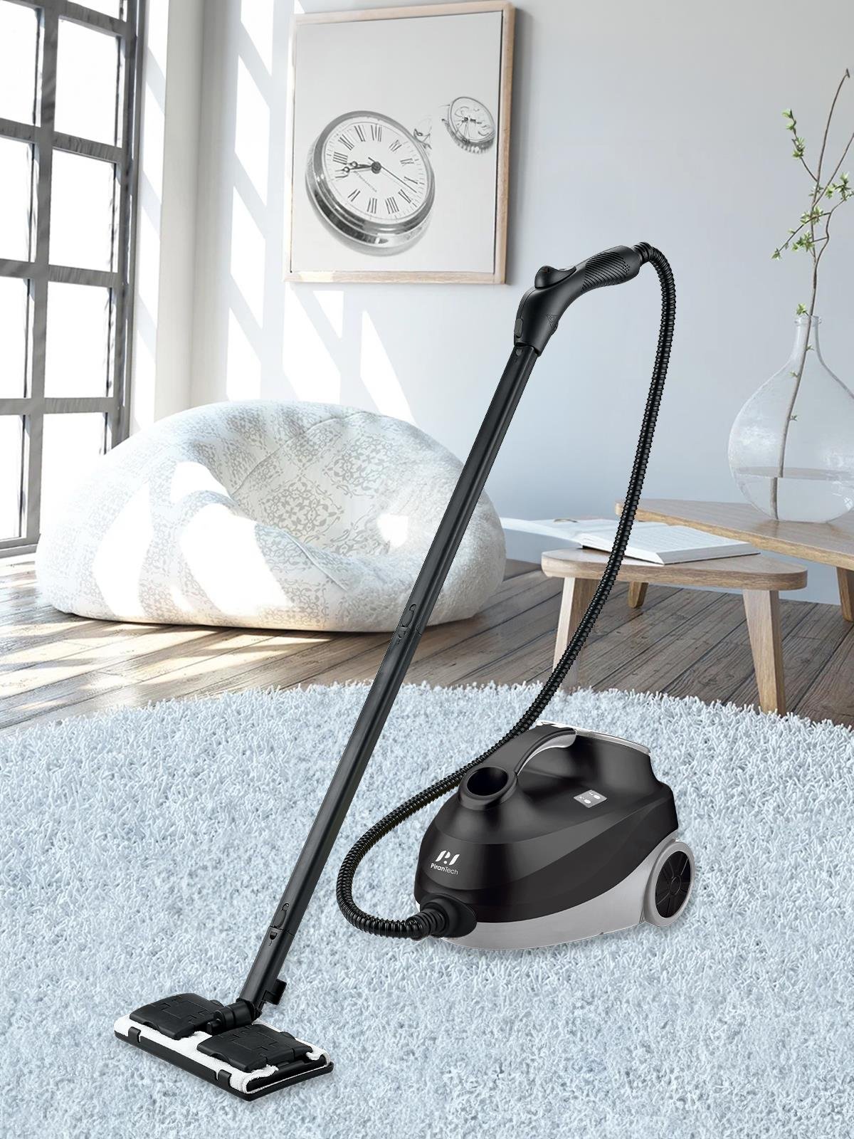 Pirantech CB-107C 2000 W Buharlı Temizleyici Siyah Görseli