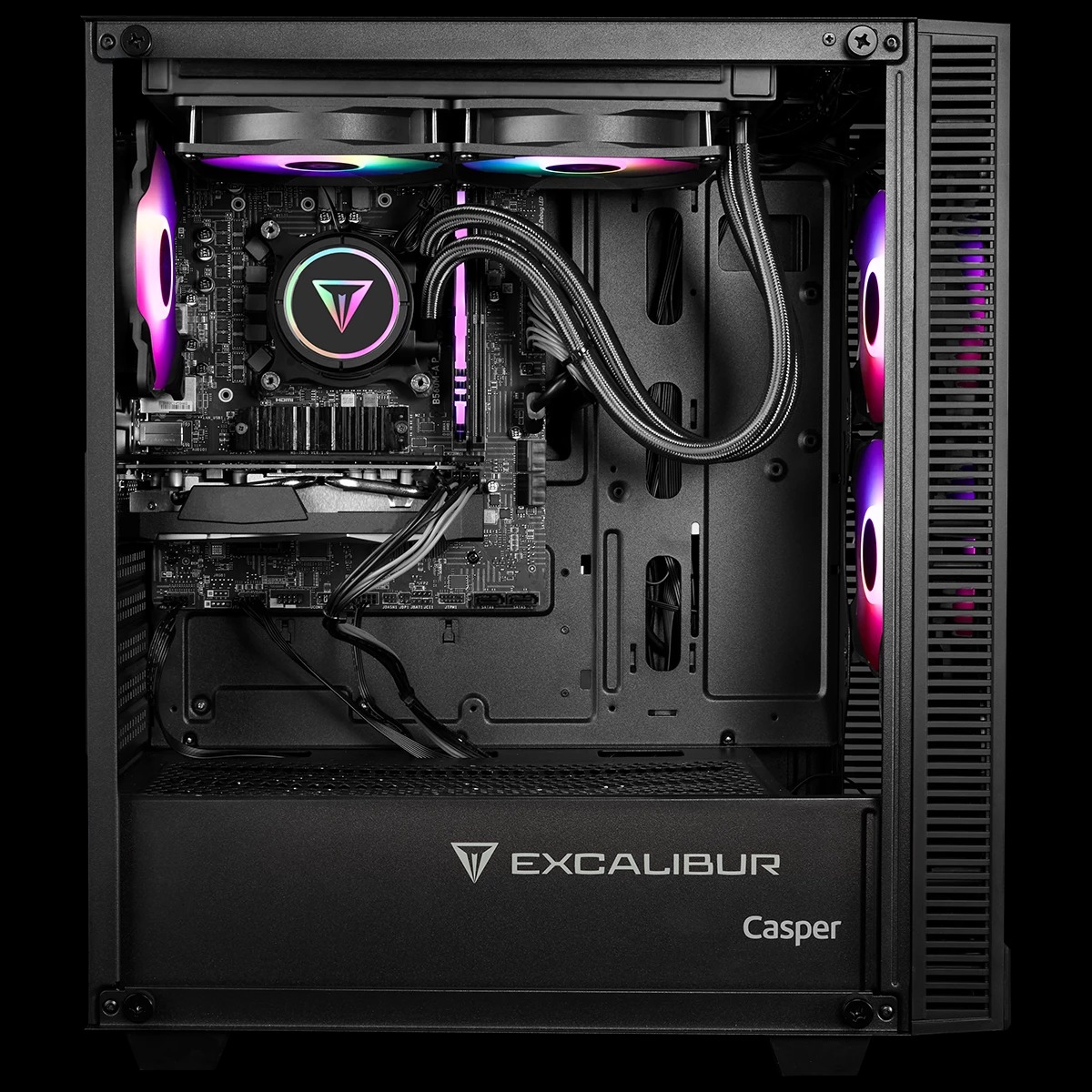Casper Excalibur E65l.147f-dq70x-0re İ7-14700f 32 Gb Ram 1tb Ssd Rtx 5070  Fdos Gam Kasa Görseli