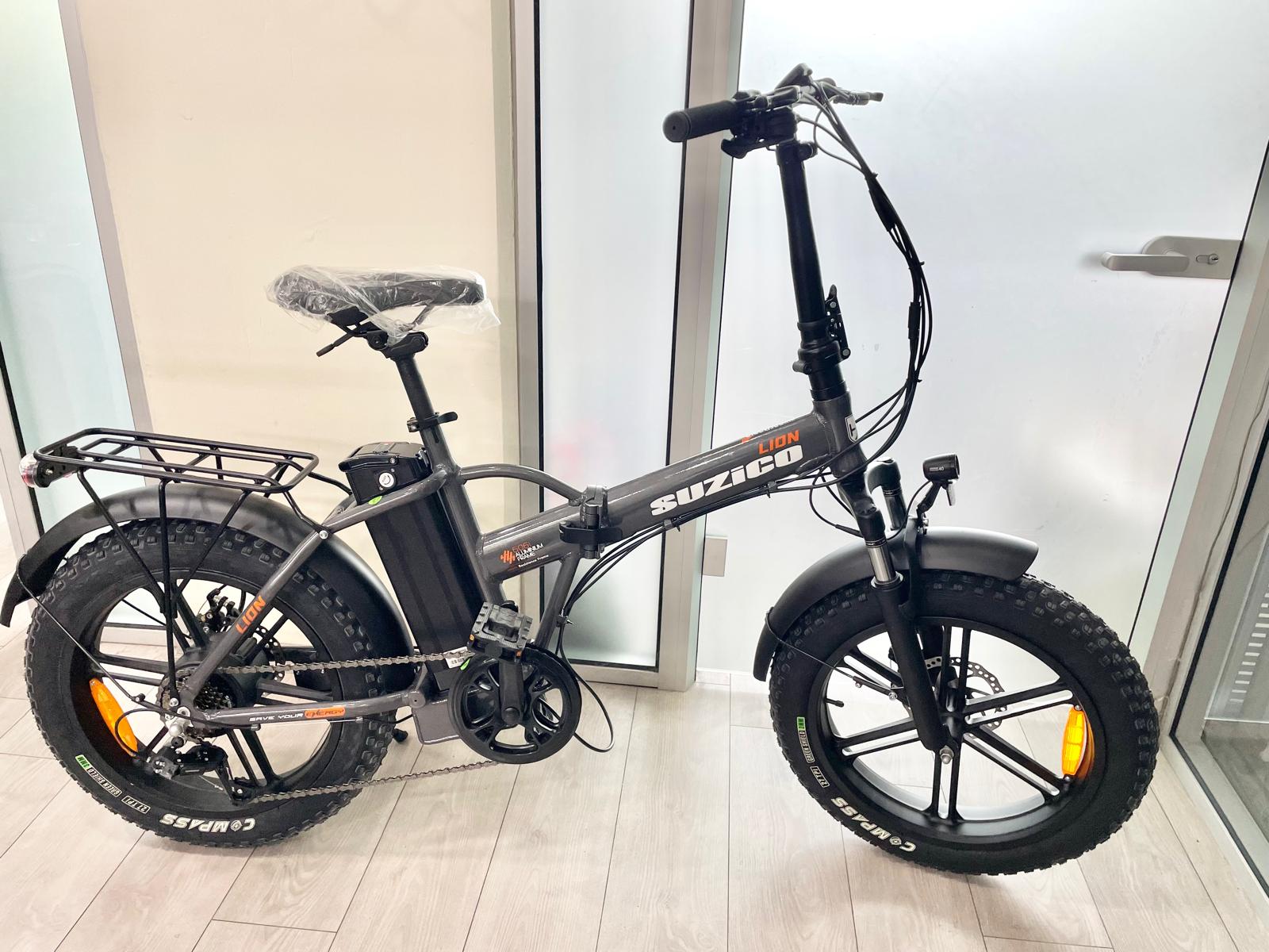 Suzico 20 Jant LION E-bike Kalın Teker Katlanır Elektrikli Bisiklet Görseli