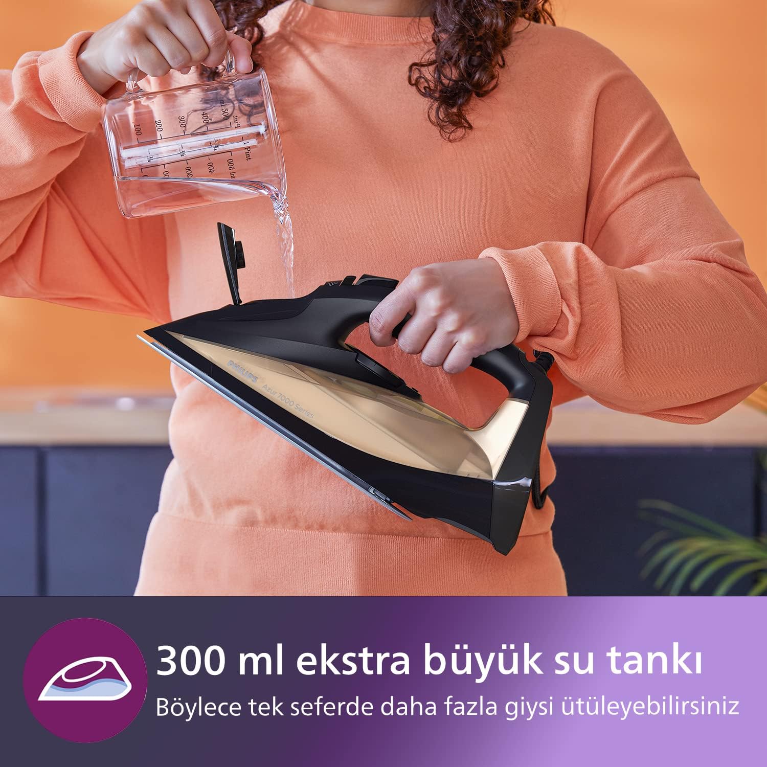 Philips Azur 7000 Serisi Dst7040/80 2800 W Buharlı Ütü Görseli