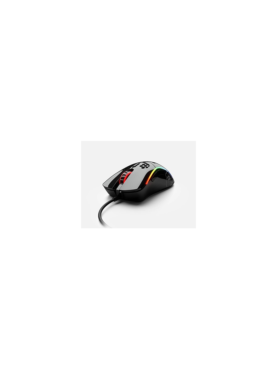 Glorıous  D Kablolu Parlak Sıyah Orta/küçük El Oyuncu Mouse Glo-ms-dm-gb
