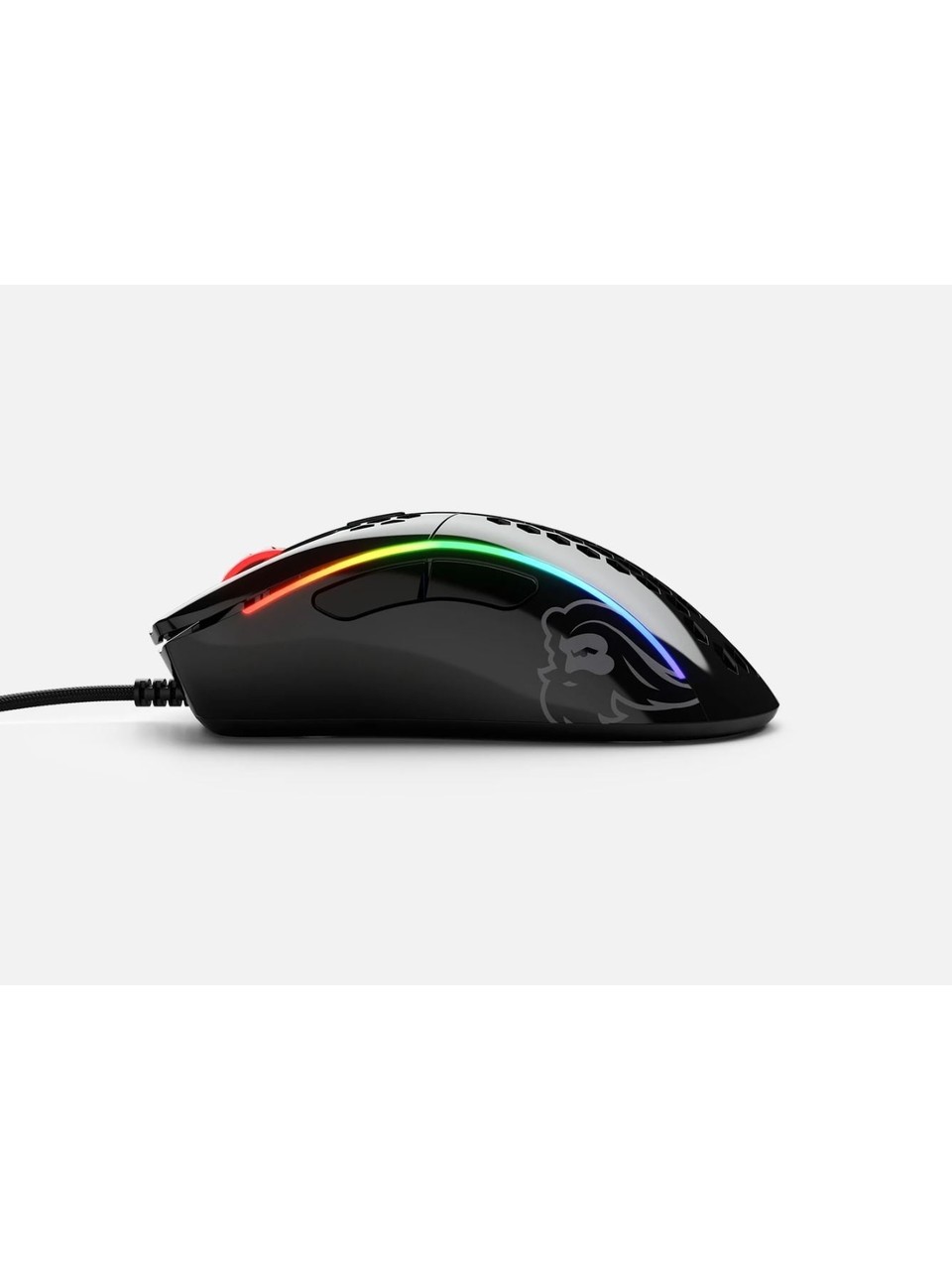 Glorıous  D Kablolu Parlak Sıyah Orta/küçük El Oyuncu Mouse Glo-ms-dm-gb Görseli