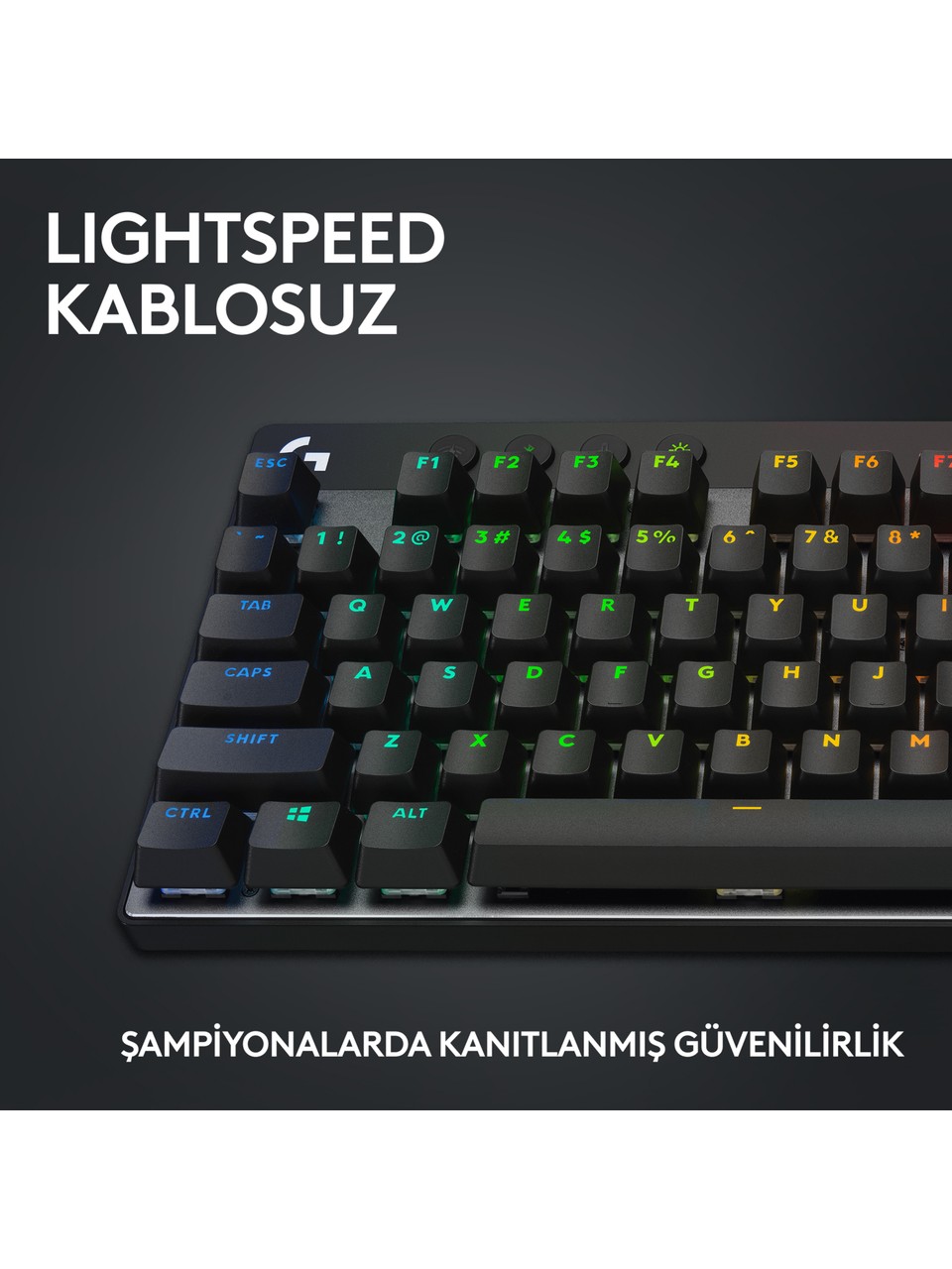 Logitech G Pro X Tkl Rgb Tactile Switch Kablolu/kablosuz Mekanik Oyuncu Klavyesi Görseli