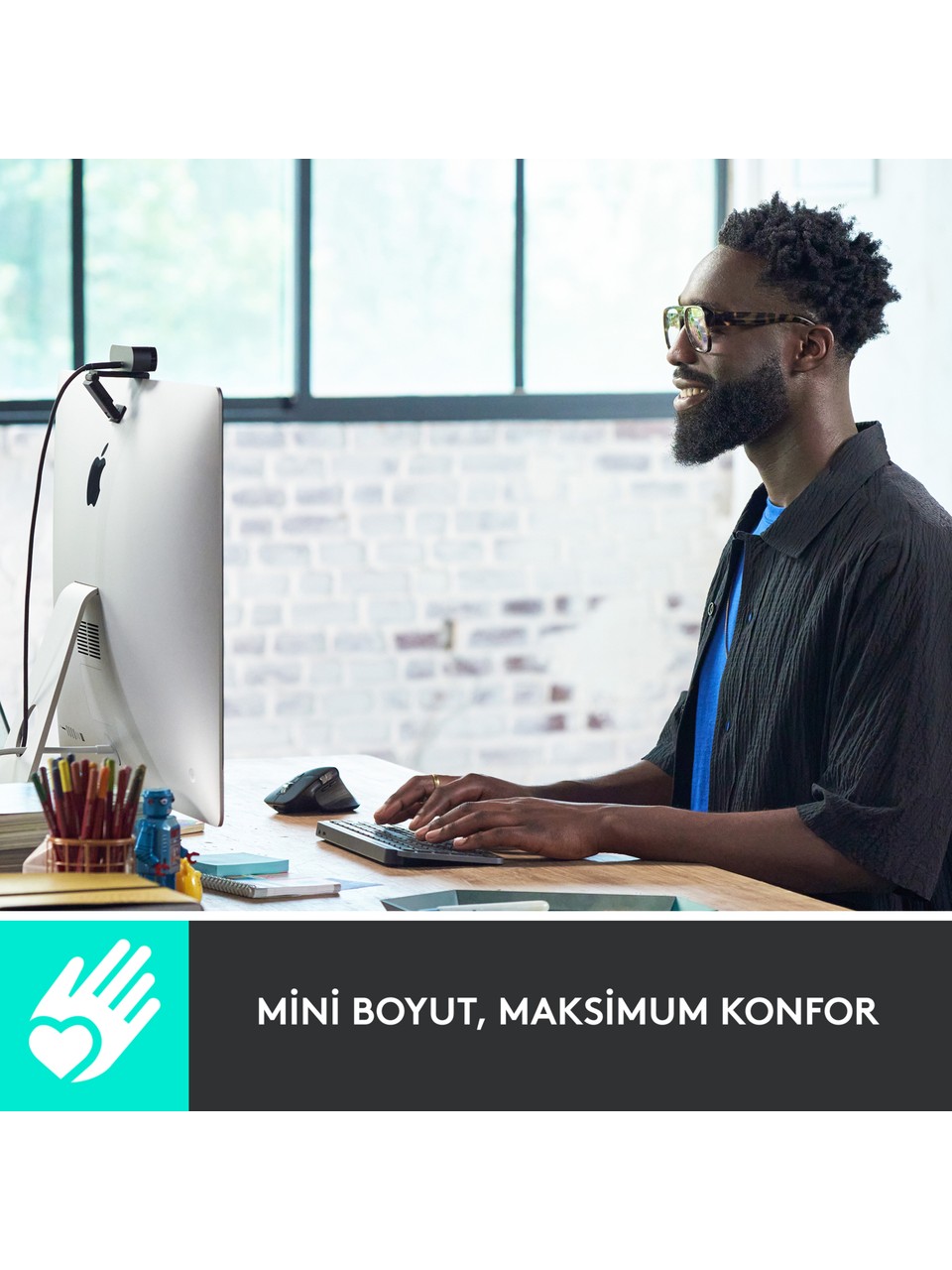 Logitech Mx Keys Mini 920-010504 Tkl Q Kablosuz Klavye Görseli