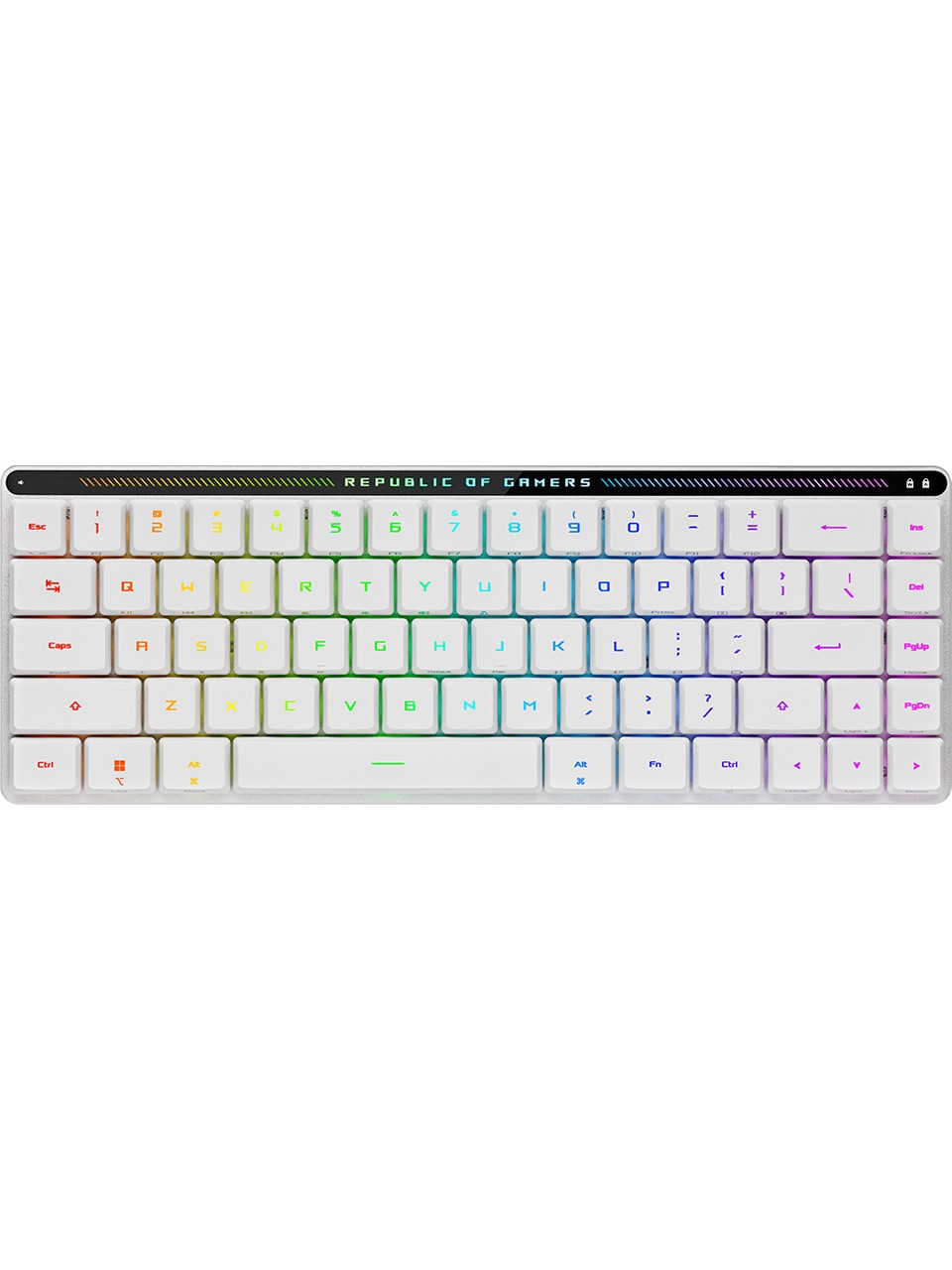 Asus Rog Falchion Rx Low Profile Rgb %65 Tkl Rx Red Switch Mekanik Oyuncu Klavyesi