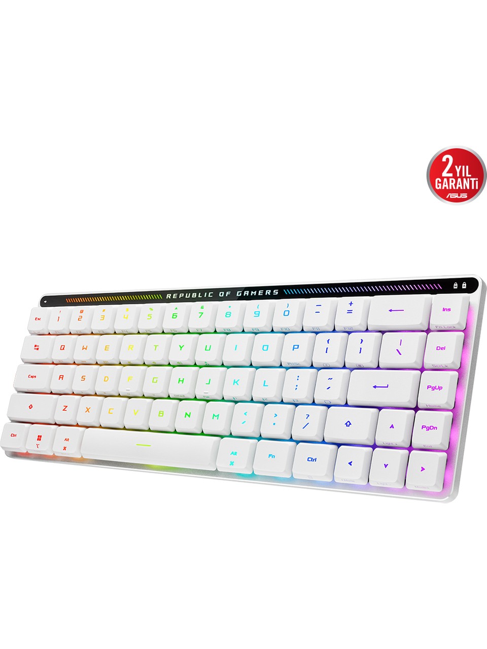 Asus Rog Falchion Rx Low Profile Rgb %65 Tkl Rx Red Switch Mekanik Oyuncu Klavyesi Görseli