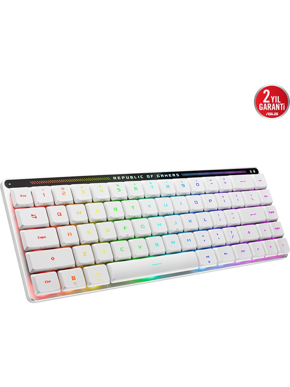 Asus Rog Falchion Rx Low Profile Rgb %65 Tkl Rx Red Switch Mekanik Oyuncu Klavyesi Görseli
