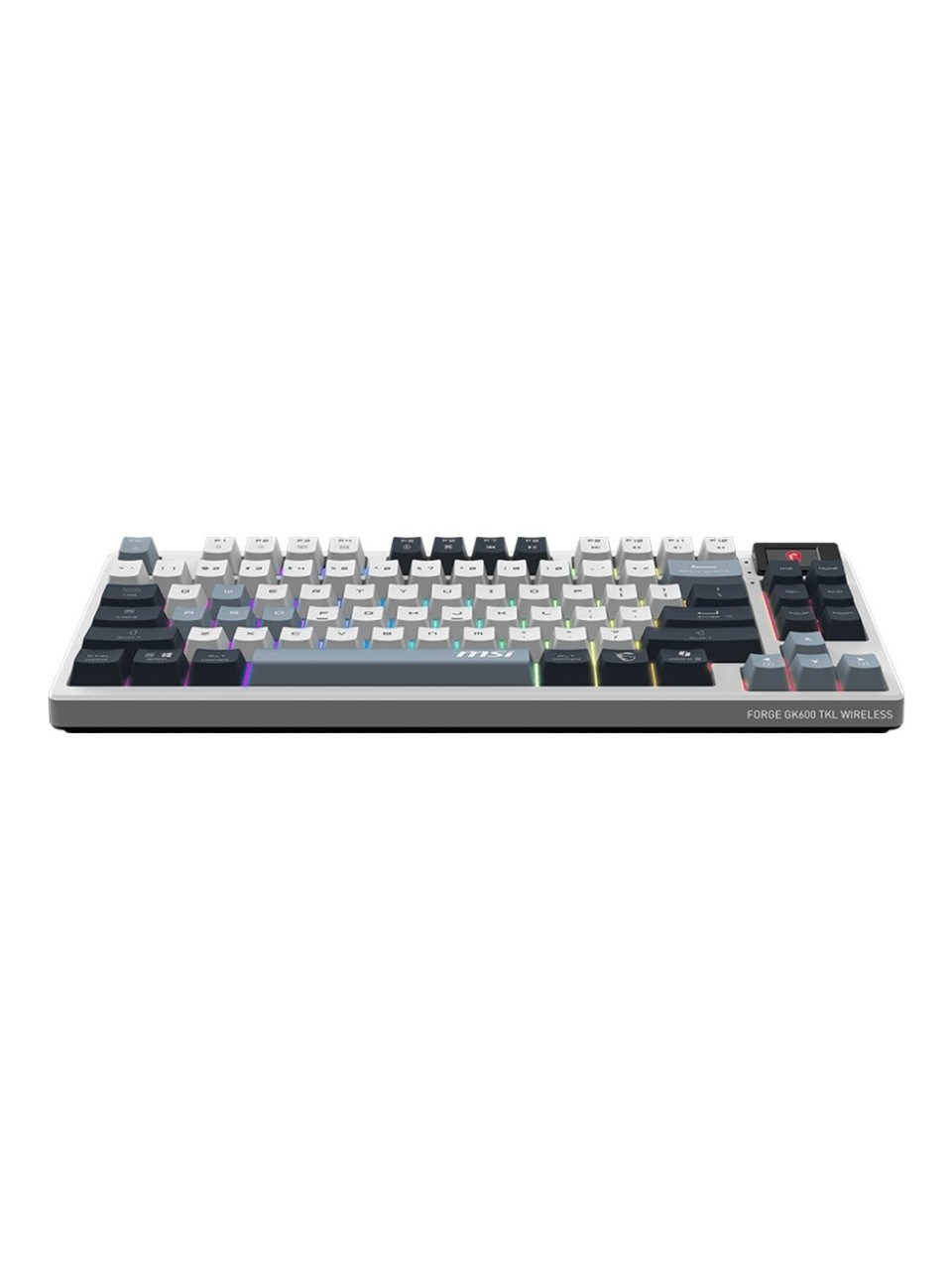 MSI Forge GK600 RGB TKL Linear Switch Kablolu/Kablosuz Mekanik Oyuncu Klavyesi Görseli