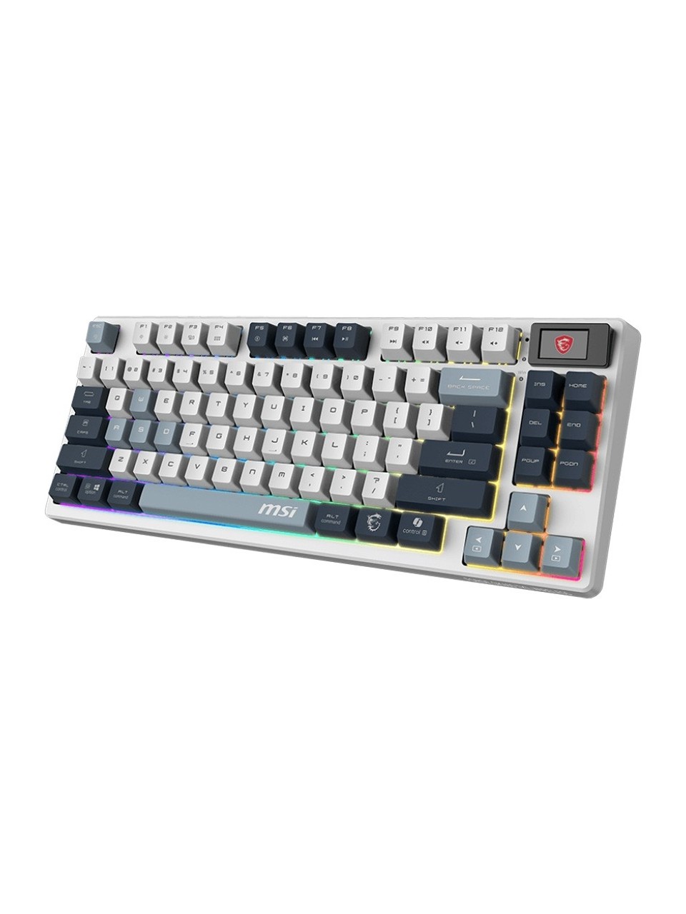 MSI Forge GK600 RGB TKL Linear Switch Kablolu/Kablosuz Mekanik Oyuncu Klavyesi Görseli