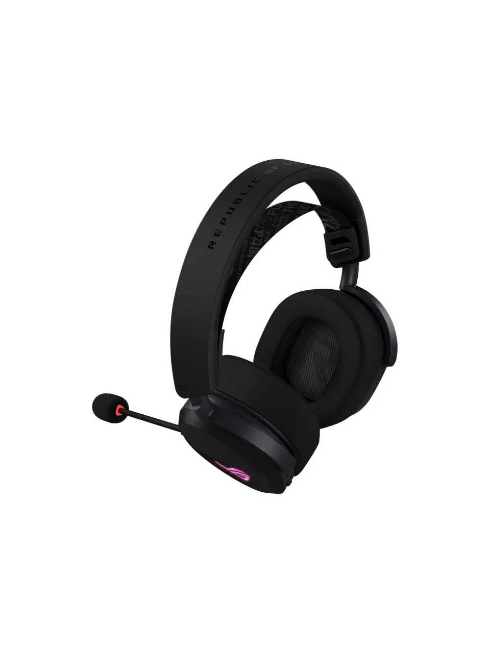 Asus Rog Pelta Siyah Rgb Kablosuz Kulak Üstü Oyuncu Kulaklığı Görseli