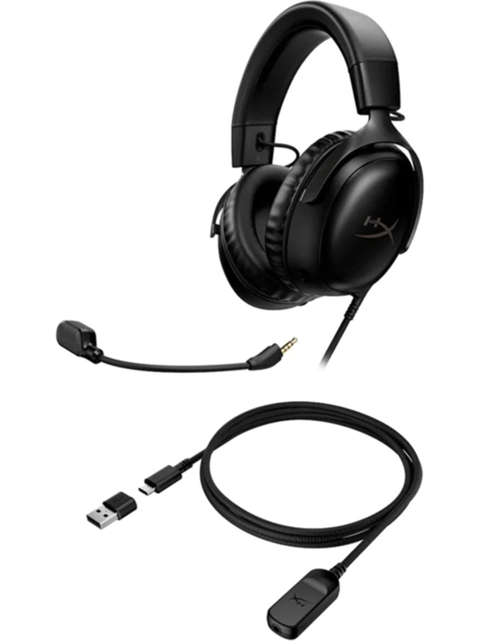 Hyperx Cloud Iıı 727a8aa Siyah Kablolu Kulak Üstü Oyuncu Kulaklığı Görseli