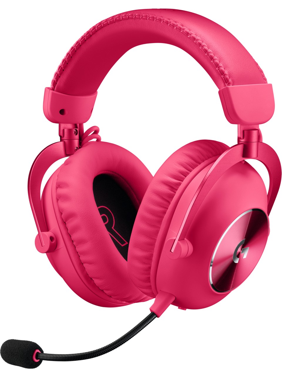 Logitech G Pro X 2 Lightspeed Pembe 7.1 Kablolu/kablosuz Kulak Üstü Oyuncu Kulaklığı