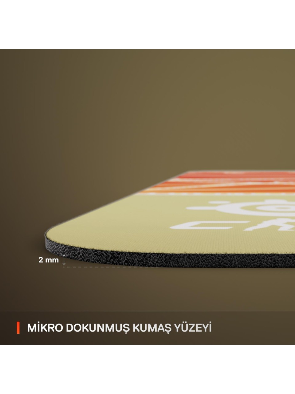 SteelSeries QcK XXL CS2 Dragon Lore Edition Mouse Pad Görseli