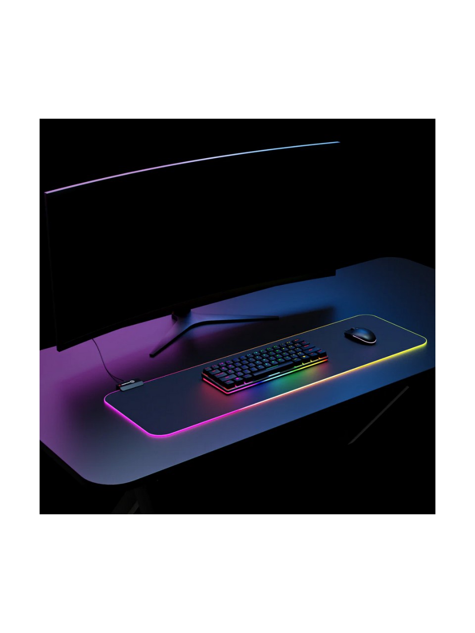 Rampage Blitz MP-24 RGB XL Oyuncu Mouse Pad Görseli
