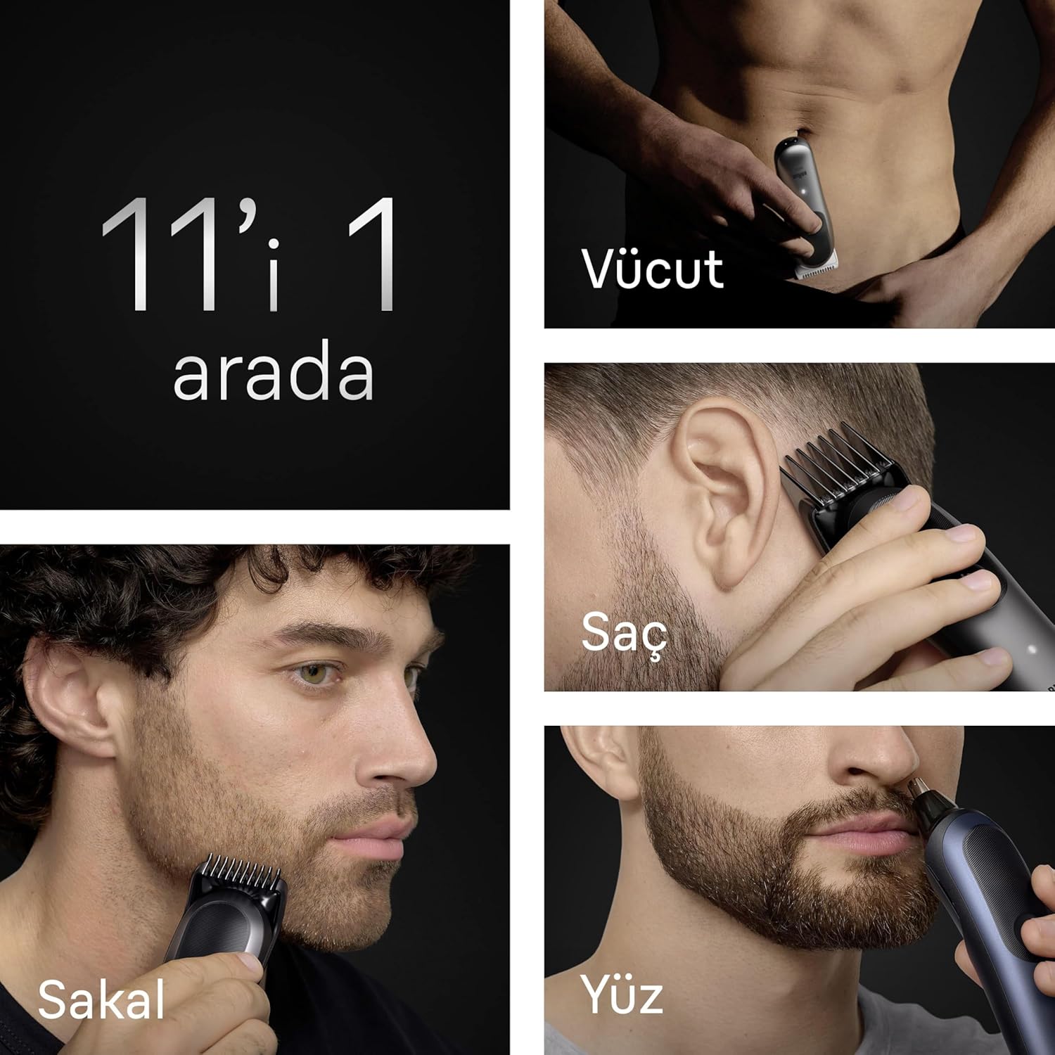 Braun Series7 Aıo7540 11'i 1 Aarada Erkek Bakım Kiti Görseli