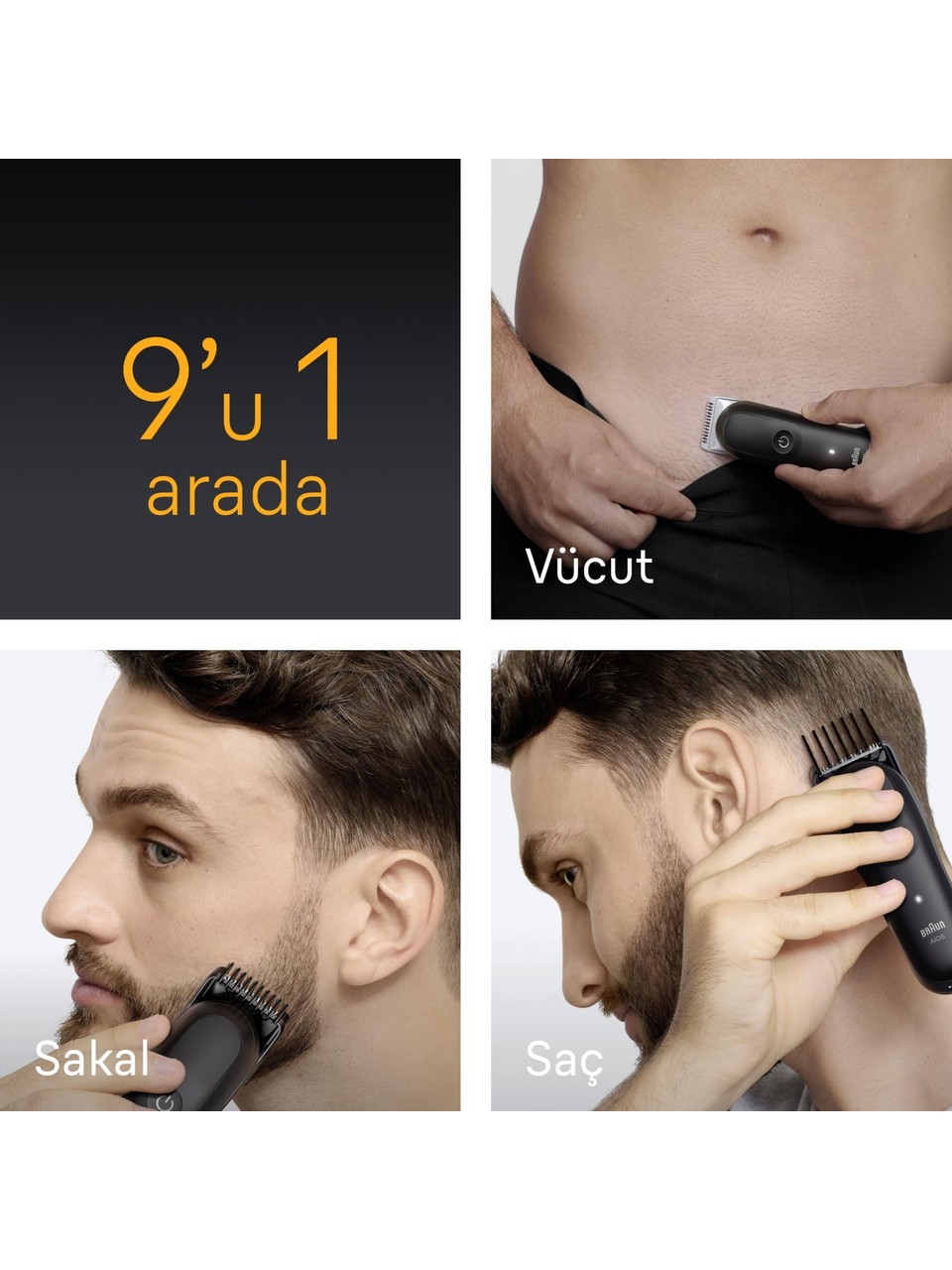Braun Series5 Aıo5540 9'u 1 Arada Erkek Bakım Kiti Görseli