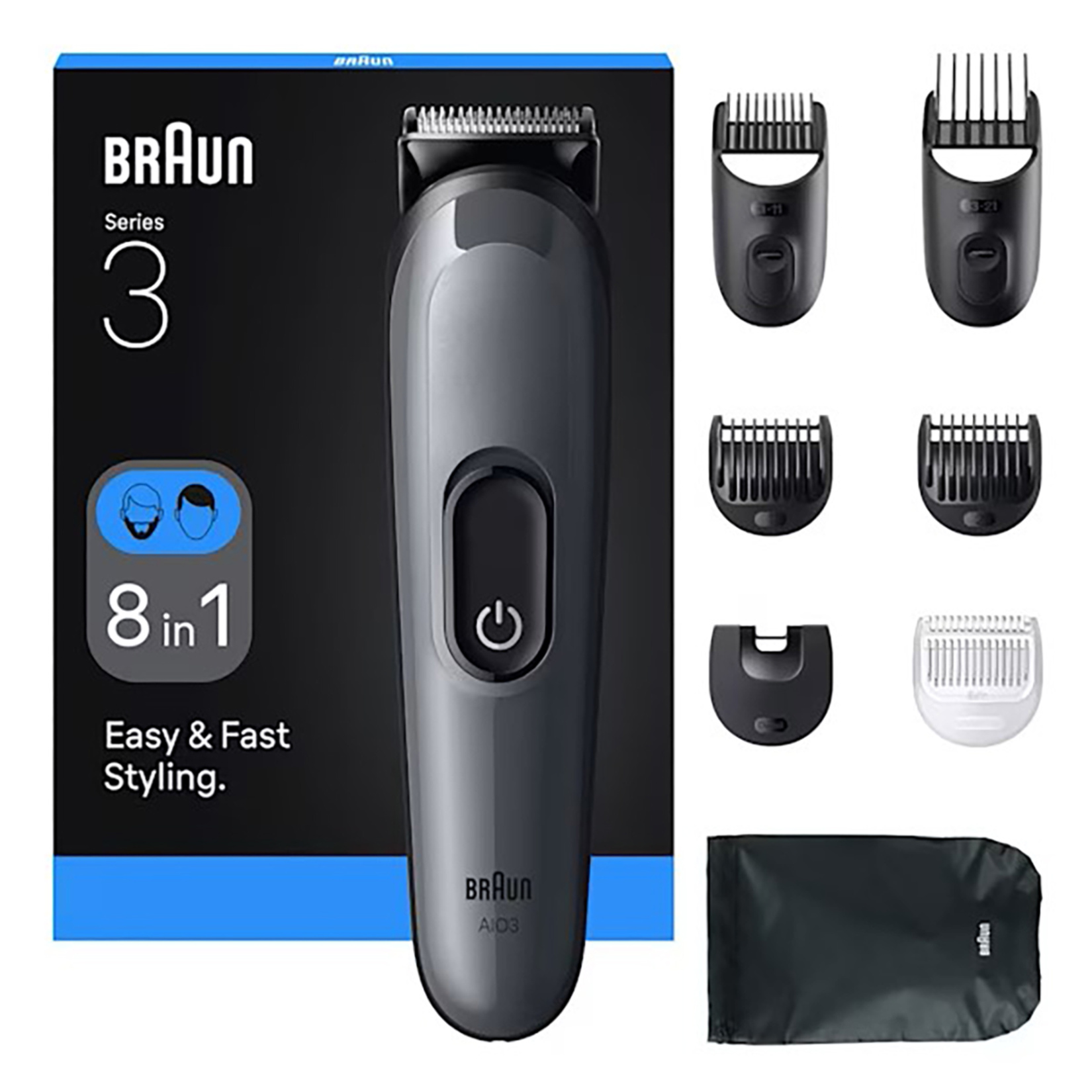 Braun Series3 Aıo3540 8'i 1 Arada Erkek Bakım Kiti