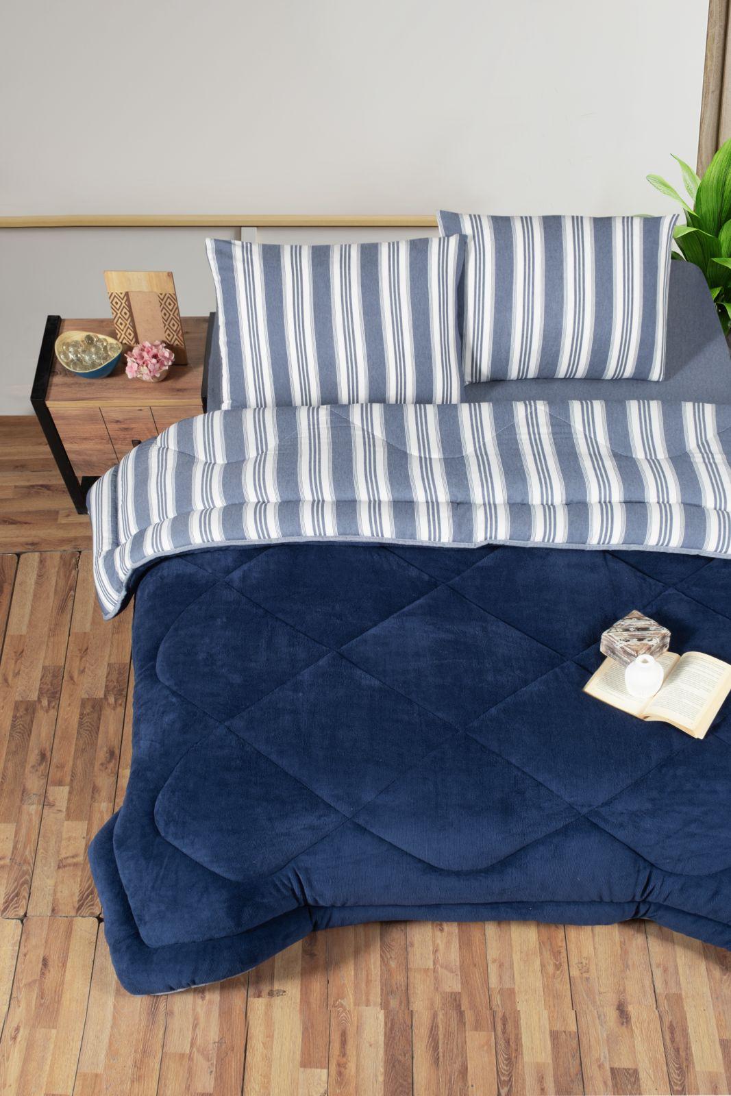 Kristal Ç.k. Soft Relax Uyku Seti Indigo