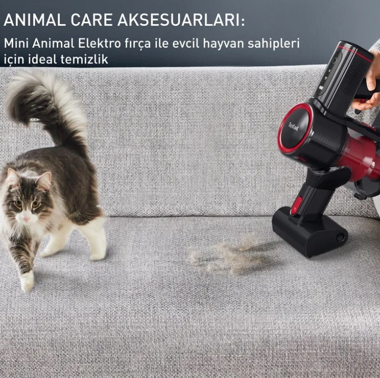 Tefal X-force Flex 8.60 Max Ty6t90tr Şarjlı Dikey Süpürge Görseli