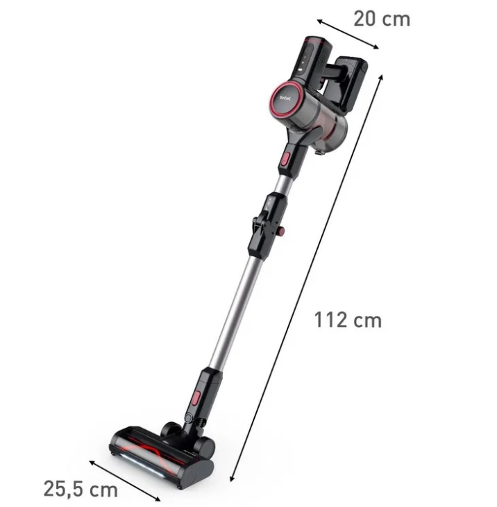 Tefal X-force Flex 8.60 Max Ty6t90tr Şarjlı Dikey Süpürge Görseli