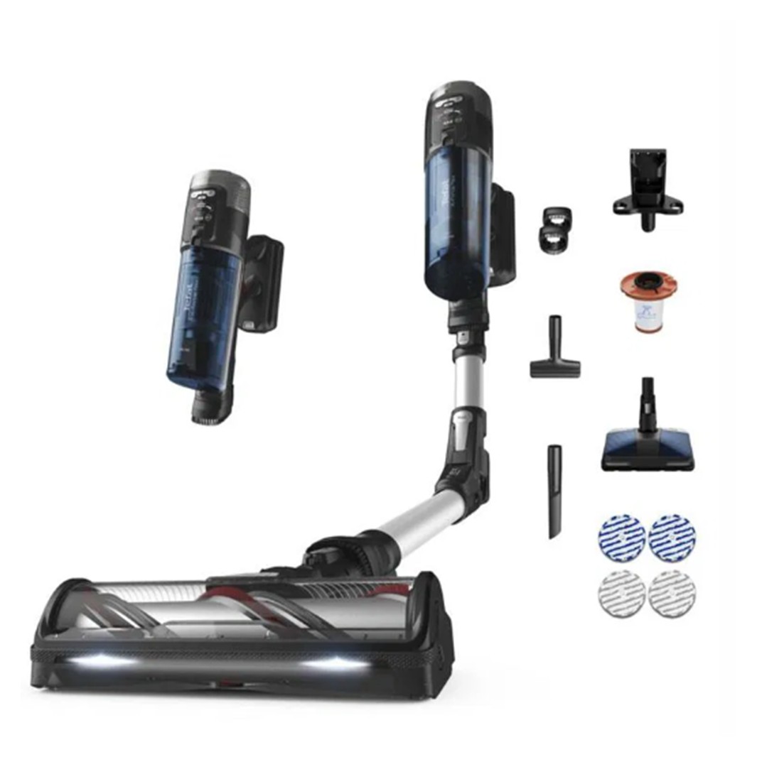 Tefal X-force Flex 13.60 TY9AC Allergy Aqua Aerospin Şarjlı Dikey Süpürge