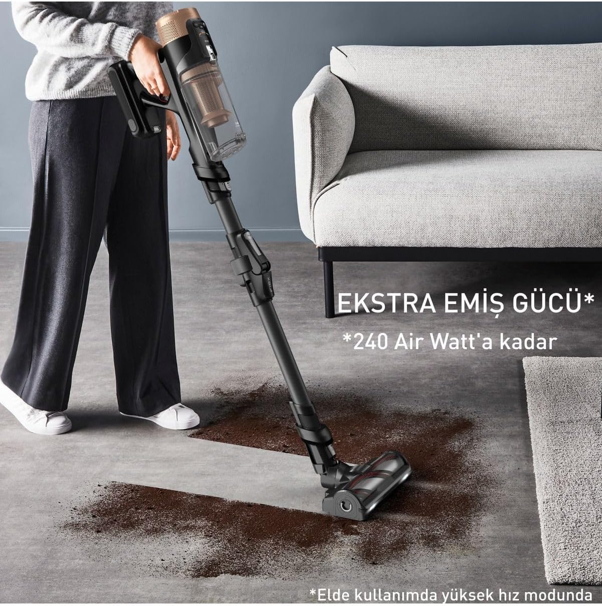 Tefal X-force Flex 14.80 Animal Care Ty9b74wo Şarjlı Dikey Süpürge Görseli