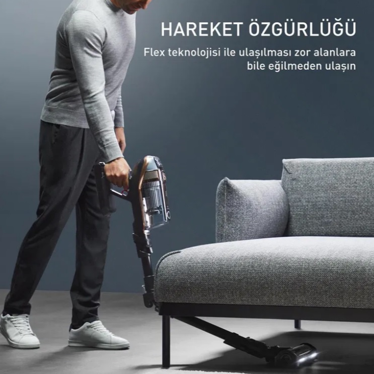 Tefal X-force Flex 15.60 Animal Ty99f1 Şarjlı Dikey Süpürge Görseli
