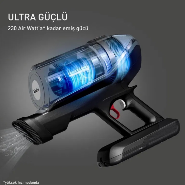 Tefal X-force Flex 15.60 Animal Ty99f1 Şarjlı Dikey Süpürge Görseli