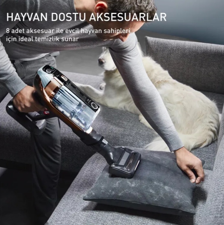 Tefal X-force Flex 15.60 Animal Ty99f1 Şarjlı Dikey Süpürge Görseli
