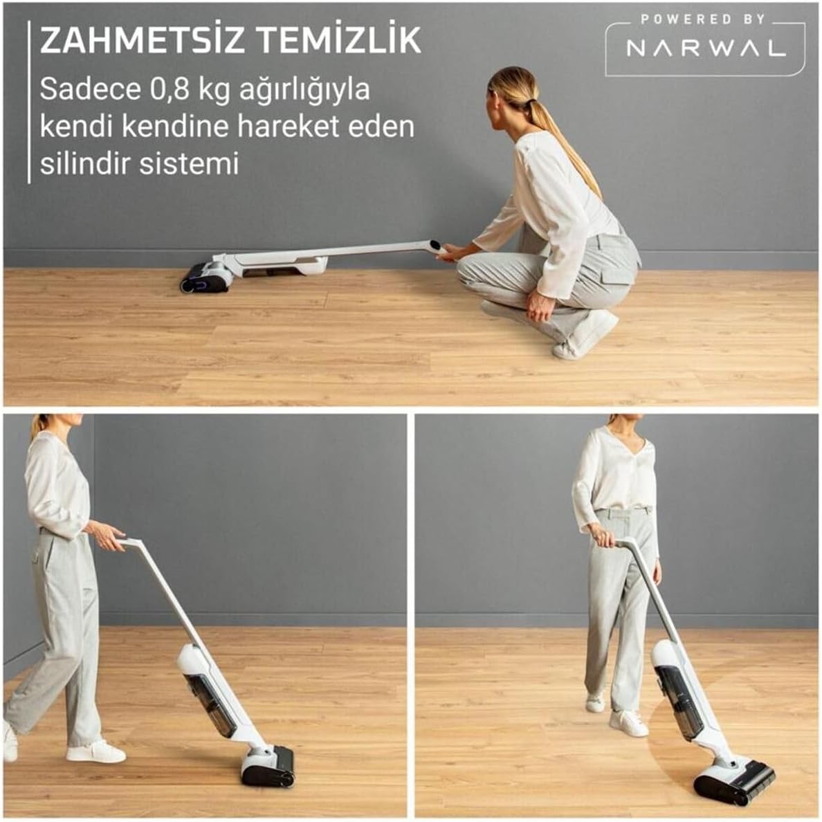 Tefal X-clean 10 Gf7540 Islak Kuru Şarjlı Dikey Süpürge Görseli