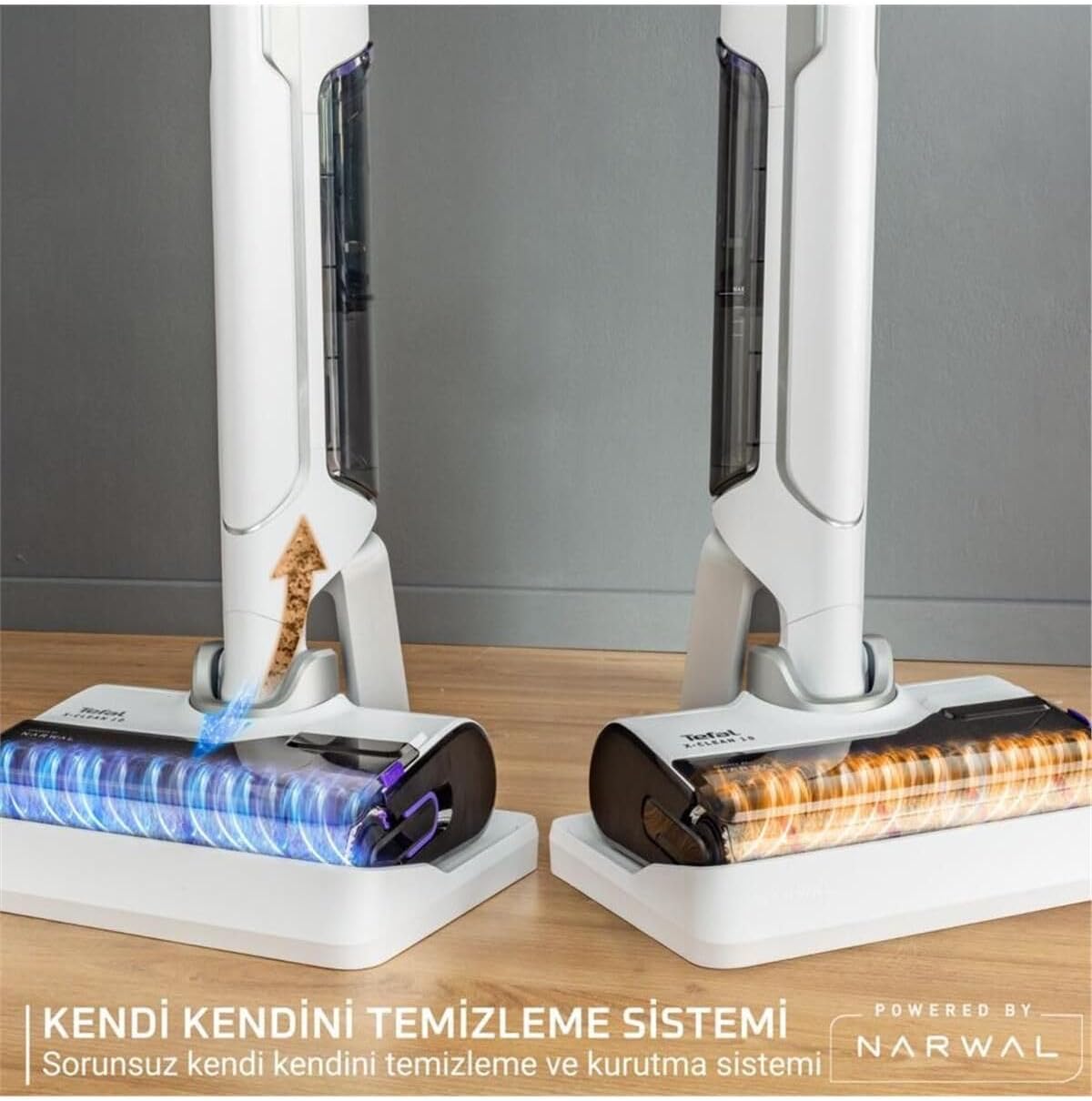 Tefal X-clean 10 Gf7540 Islak Kuru Şarjlı Dikey Süpürge Görseli