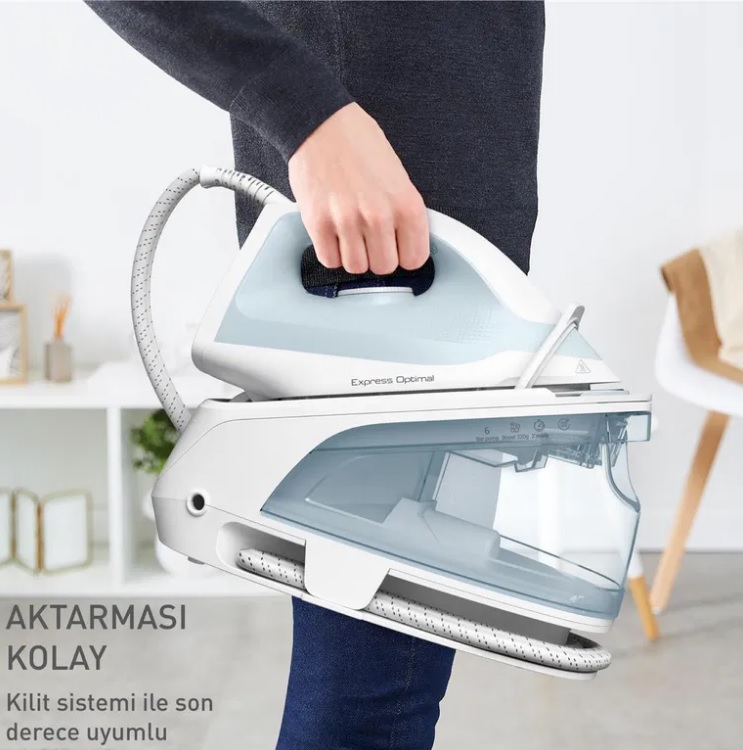 Tefal Sv42 Express Optimal 2200 W Buhar Kazanlı Ütü Görseli