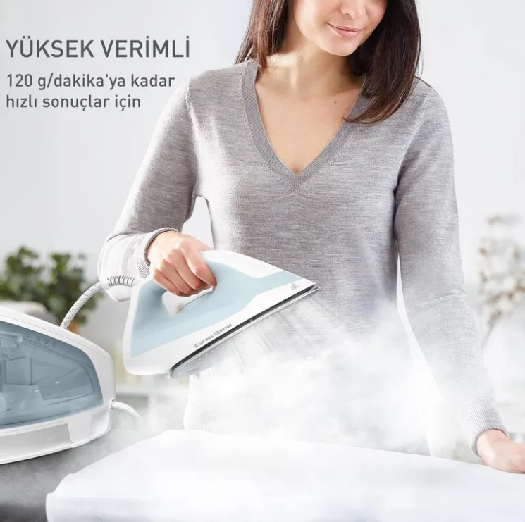 Tefal Sv42 Express Optimal 2200 W Buhar Kazanlı Ütü Görseli