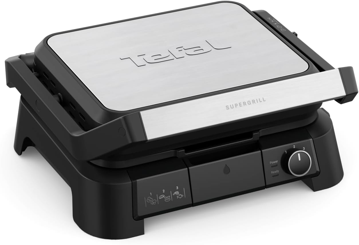 Tefal Supergrill 3in1 Inox 2000 W Izgara Ve Tost Makinesi