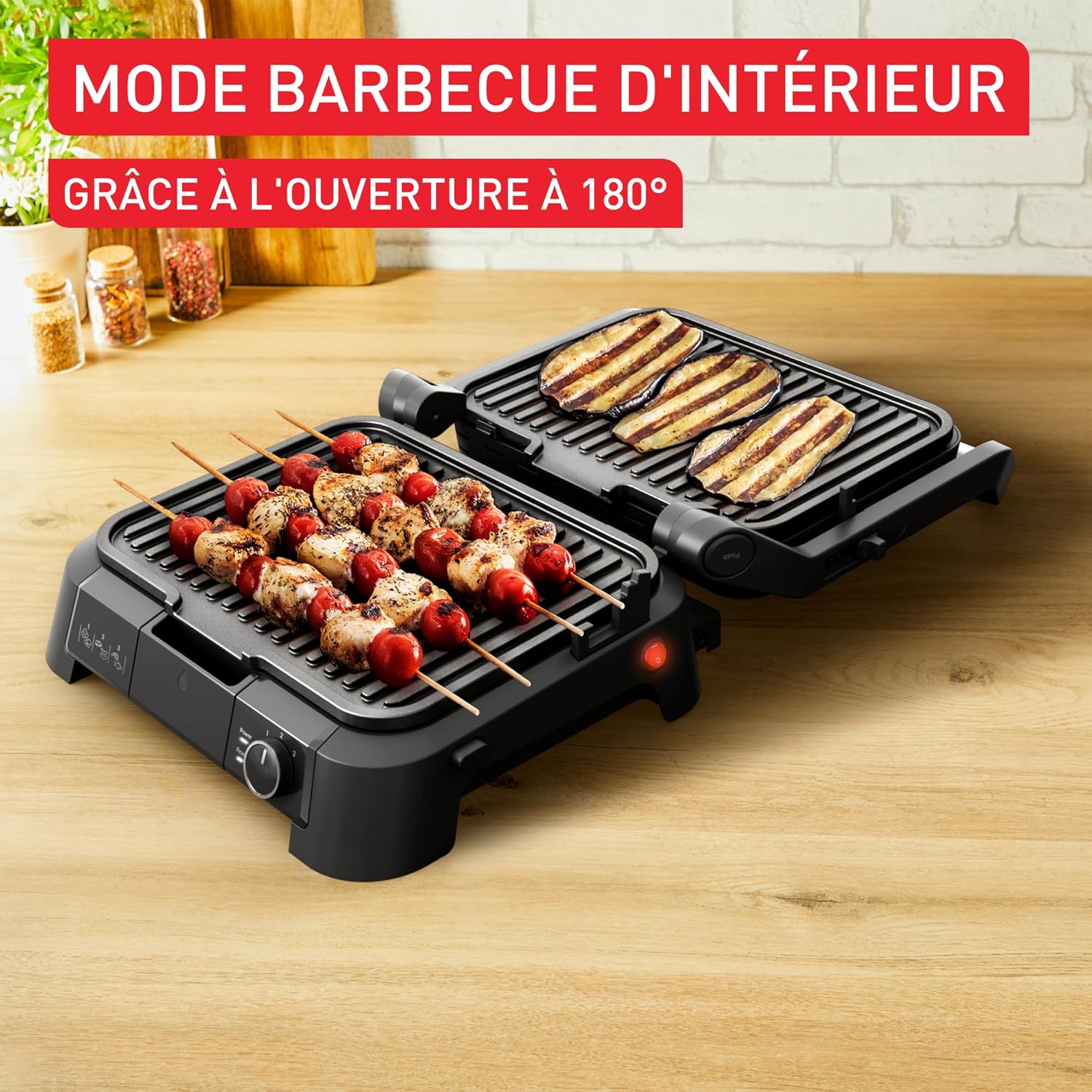 Tefal Supergrill 3in1 Siyah 2000 W Izgara Ve Tost Makinesi Görseli