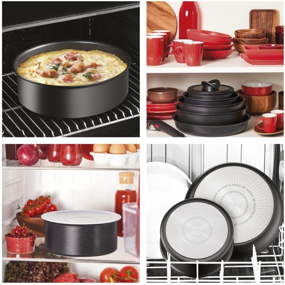 Tefal Ingenio Exception Titanyum 6x 12 Parça Büyük Tava Tencere Seti Görseli