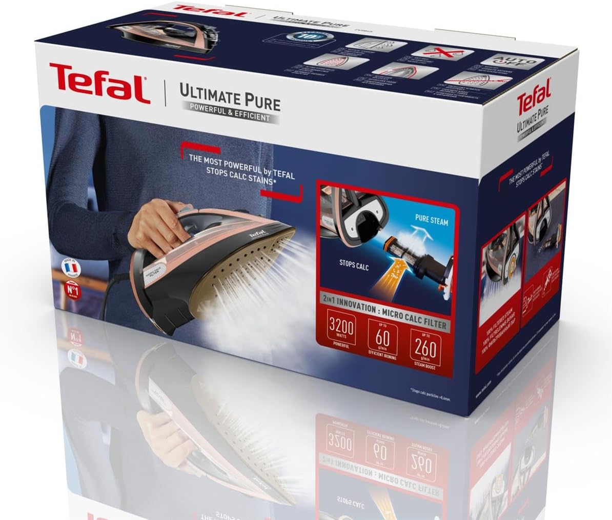 Tefal Fv9845 Ultimate Pure 3200 W Buharlı Ütü Görseli