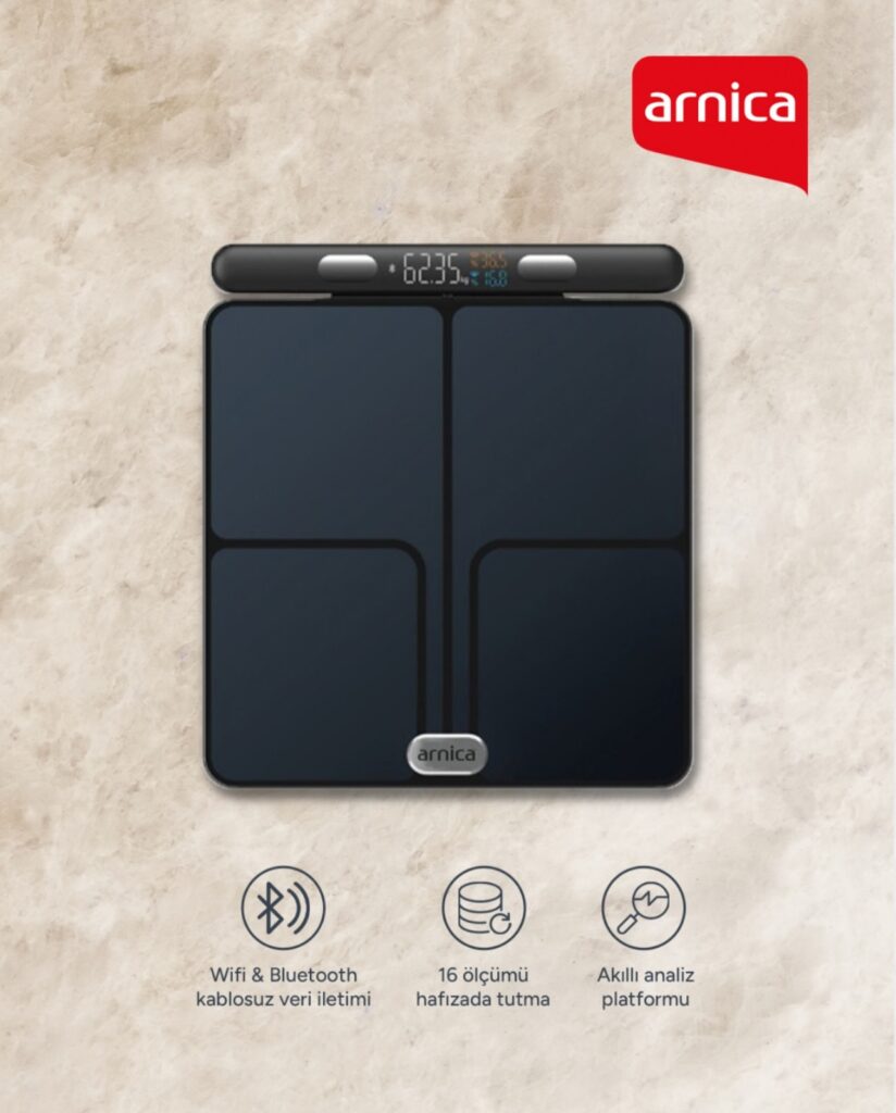 Arnica Perfect Eg52250 Akıllı Vücut Analiz Baskülü