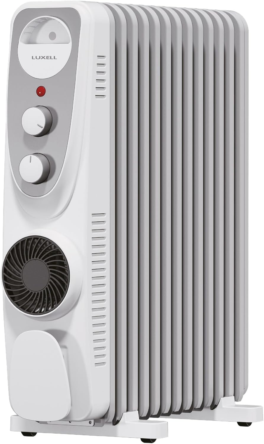 Luxell LUX13-FP-WG Yağlı Radyatör Beyaz 13 Dilim Termostatlı