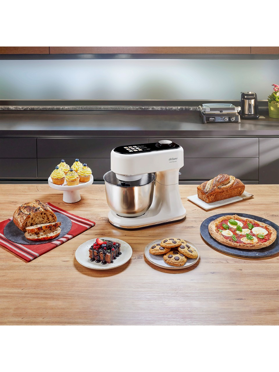 Arzum Ar1190-33 Gastroart Stand Mikser Krem Görseli
