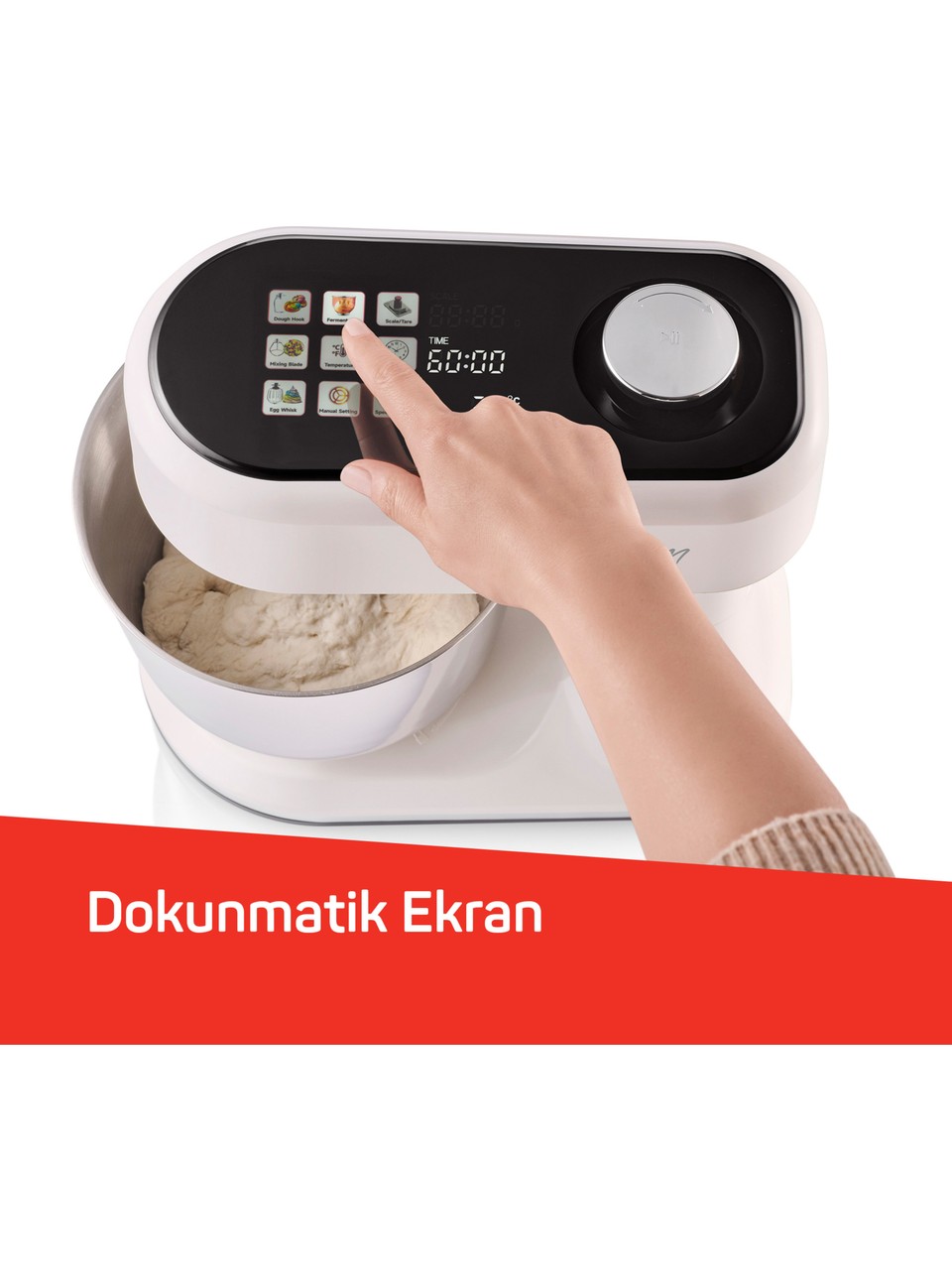 Arzum Ar1190-33 Gastroart Stand Mikser Krem Görseli