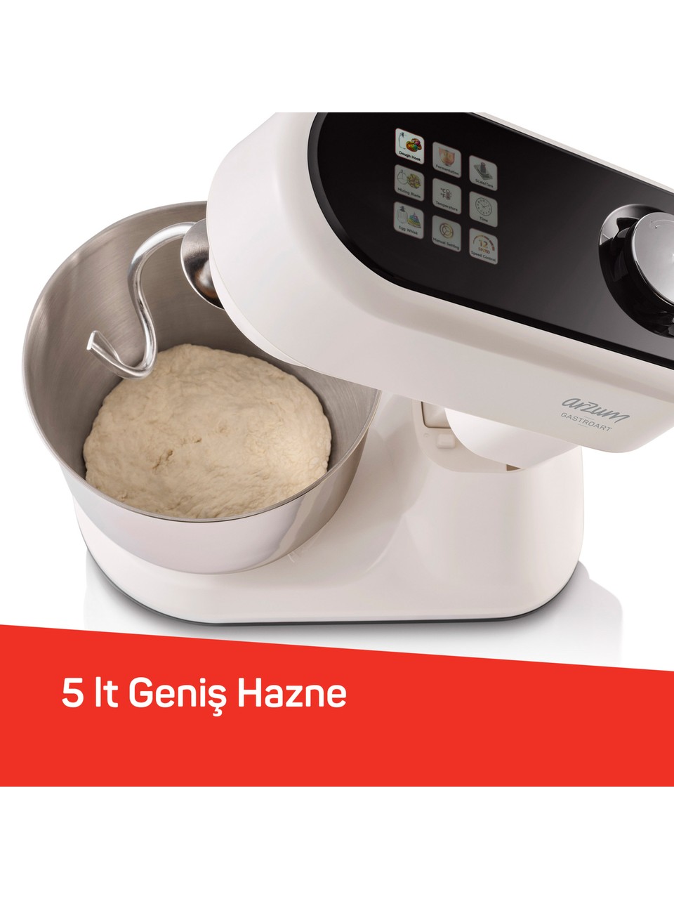Arzum Ar1190-33 Gastroart Stand Mikser Krem Görseli