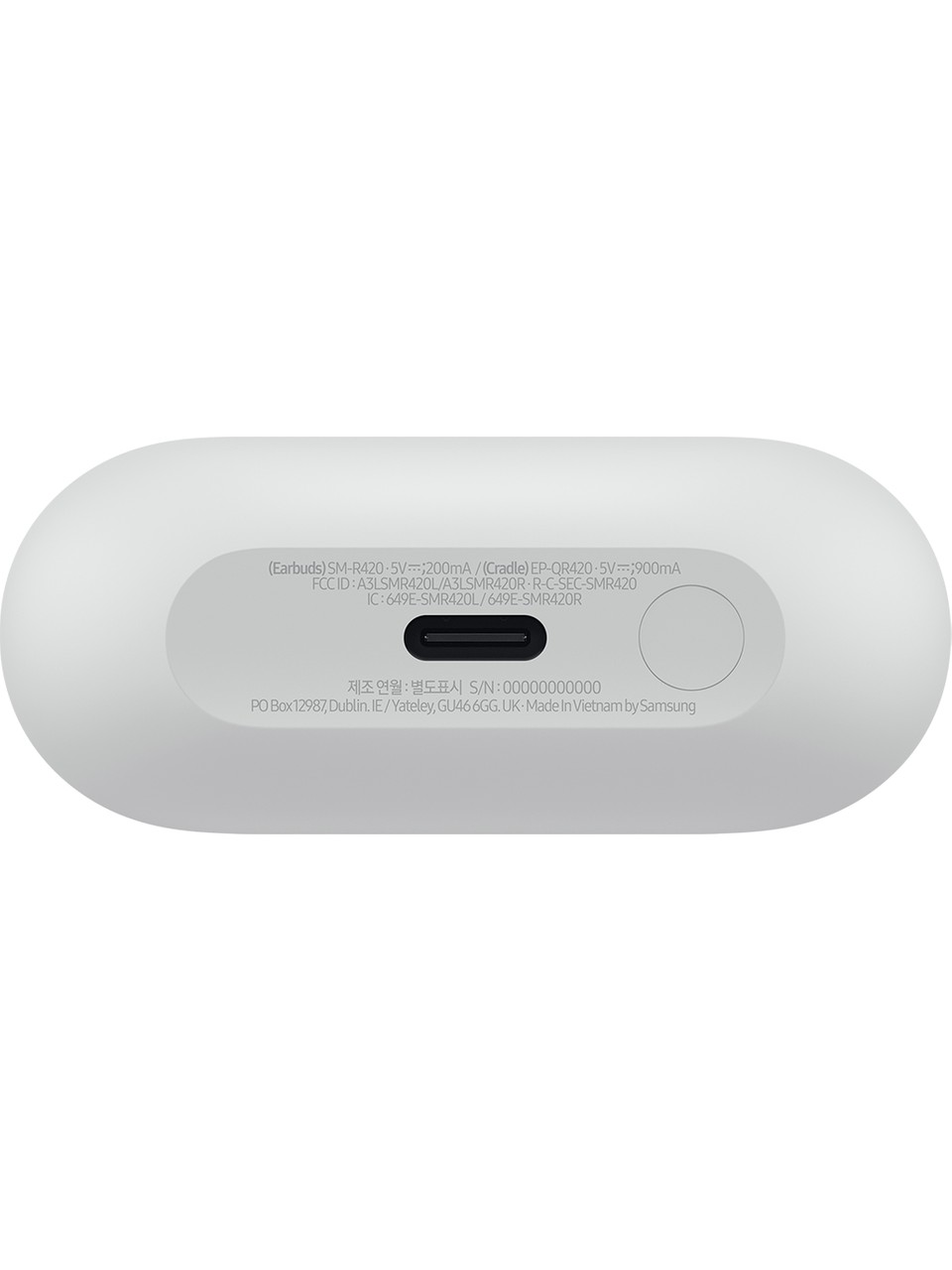 Samsung Galaxy Buds 3 FE ANC TWS Kulak İçi Bluetooth Kulaklık Gri Görseli