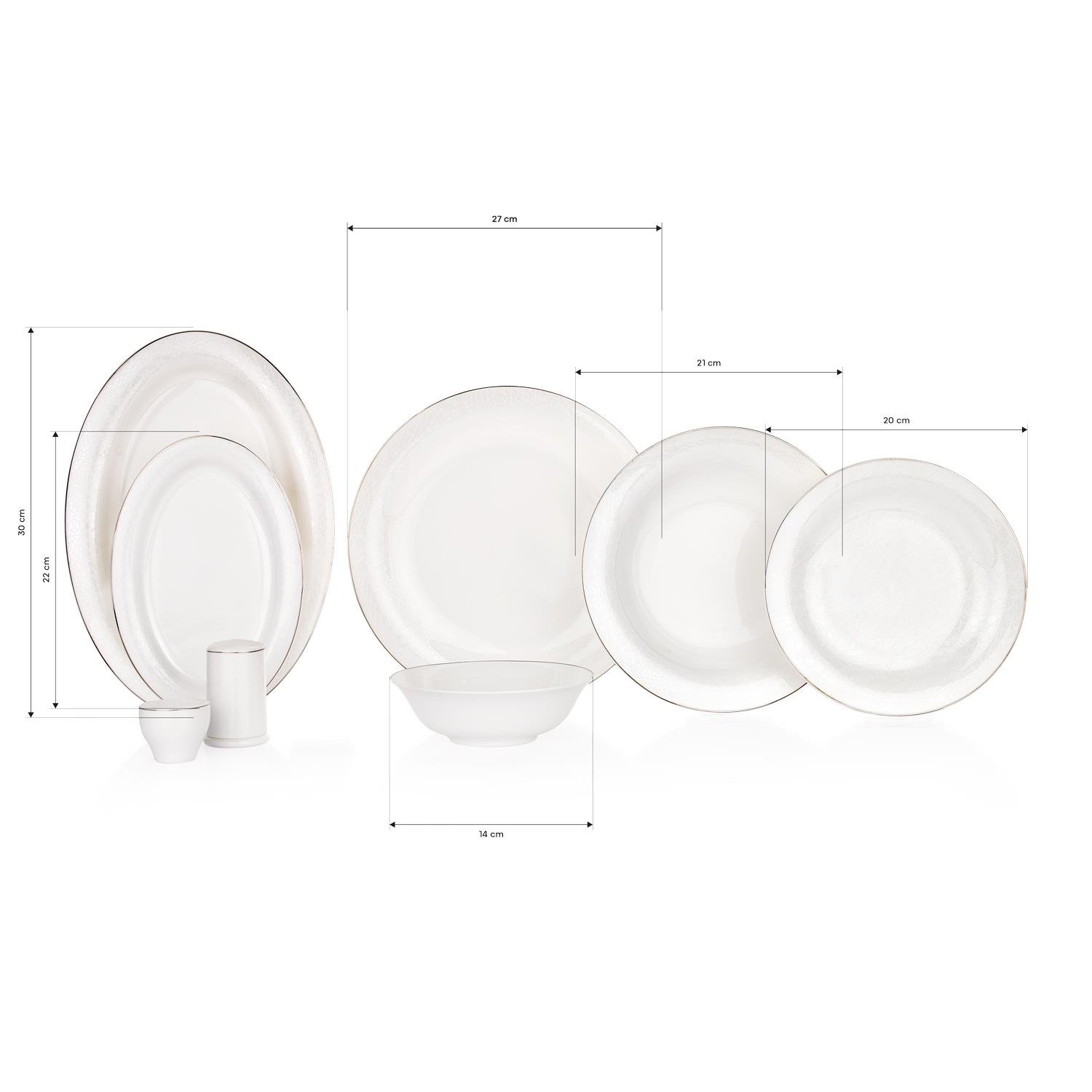 Schafer Silver Yemek Takımı 56 Parça-platin02 Görseli