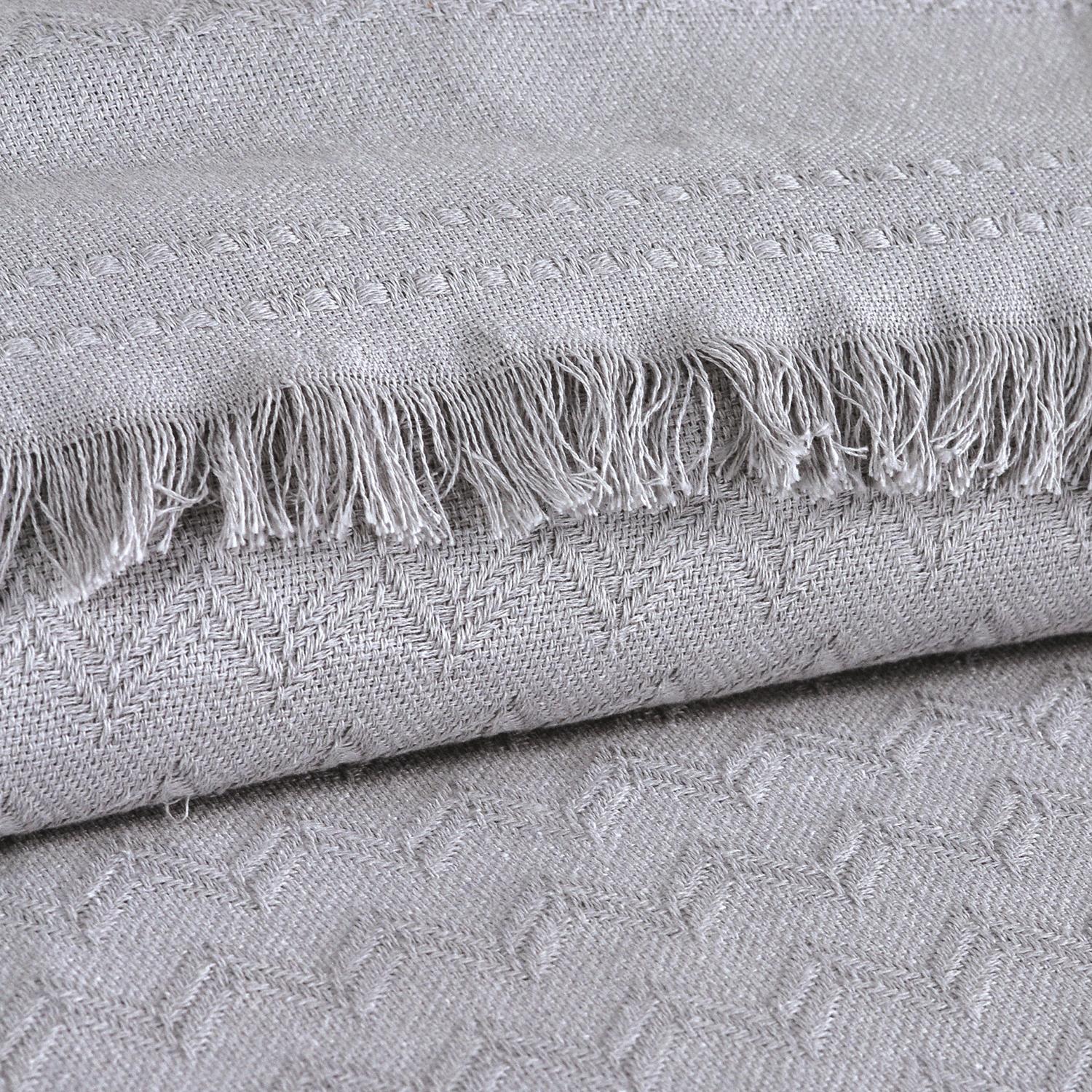 Schafer Home Zuma Çift Kişilik Pike 200x220 Cm-gri