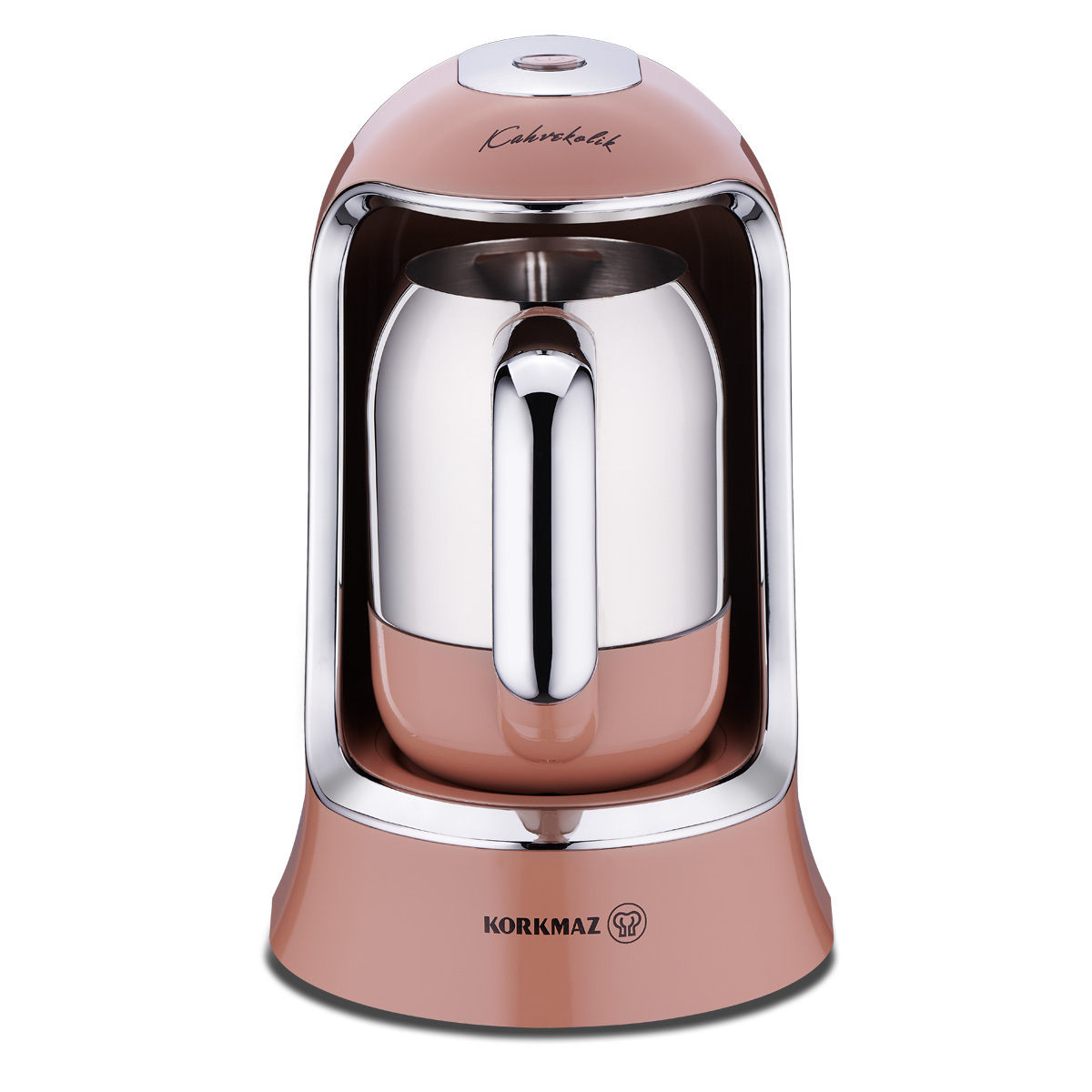 Korkmaz A860-17 Kahvekolik Otomatik Kahve Makinesi Mocha/krom
