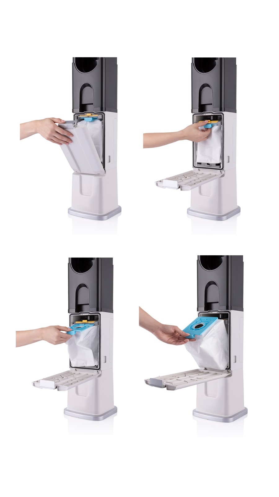 Arnica Et13490 Solara Tower Otomatik Toz Boşaltma İstasyonlu Şarjlı Dik Süpürge Görseli