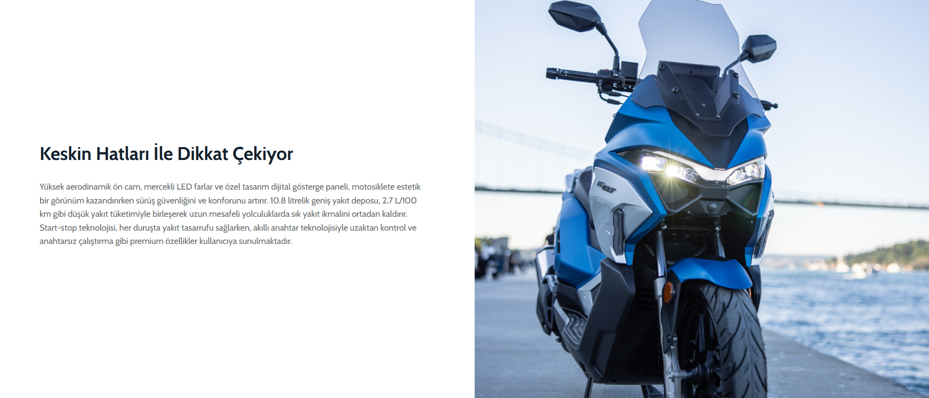 Volta RSX7 150 cc Benzinli Motosiklet Görseli